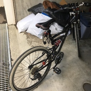 X-TRAILの自転車です！