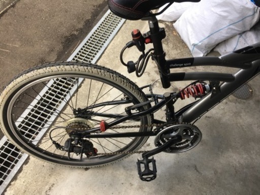 X-TRAILの自転車です！