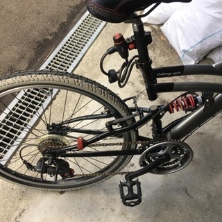 X-TRAILの自転車です！