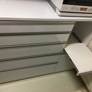 キッチンボード カップボード 食器棚 120cm MOISS モイス