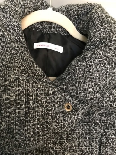 美品 ライトオン Vivian Blue中綿入りもこもこジャケット チョコ Choco 名古屋 のジャケット レディース の中古 古着あげます 譲ります ジモティーで不用品の処分