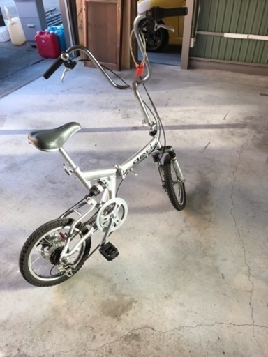 オールアルミ ディスクブレーキ 折りたたみ自転車