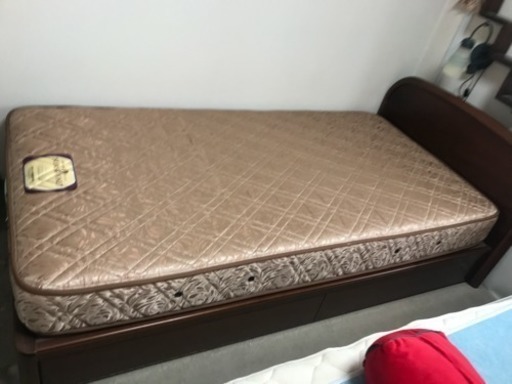 シングルベッド マットレス 日本ベッド製造株式会社製 なおちゃん 五月台のベッド シングルベッド の中古あげます 譲ります ジモティーで不用品の処分