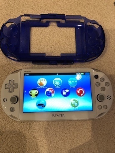 ps vita 本体 ホワイト 中古 ソフト付き