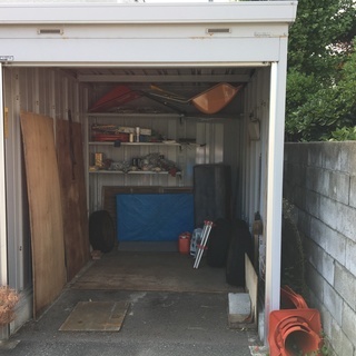 イナバ　バイク保管庫　まだまだ使用可能です