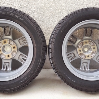 155/65R14 スタッドレスタイヤ、ホイールセット 4本