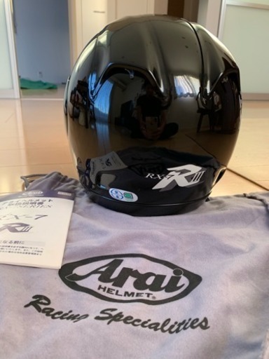 美品Arai RX7RR3 Arai Full face Helmet CLC RX-7RR3 RIII DOT SNELL WHITE Size
