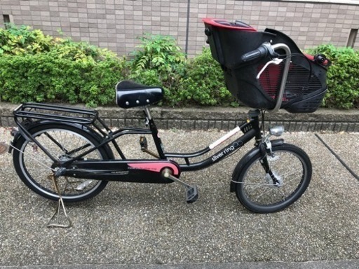 ベルメーレミニ 20インチ 幼児2人同乗用自転車 子乗せ自転車