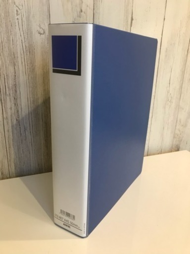 中古品  パイプ式ファイル両開き