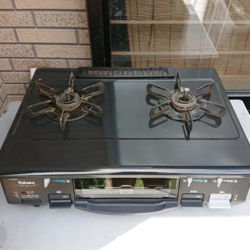 パロマ  ガステーブル  プロパンガス  右強