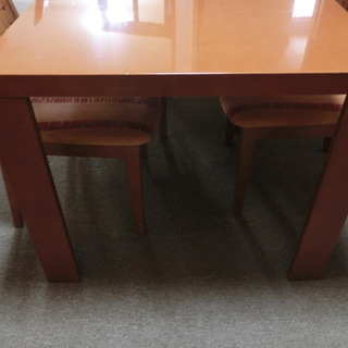 ■コスガ　ダイニングテーブル5点セット　幅1350×奥行850×高さ700■