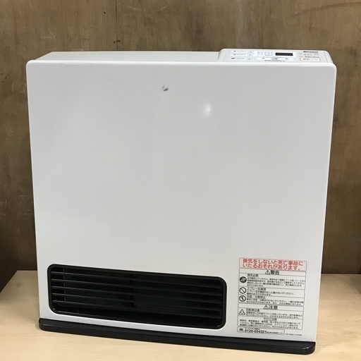 ☆Rinnai リンナイ ガスファンヒーター 都市ガス SRC-362E パステルローズ 木造11畳 コンクリート15畳 ガスコード付き☆