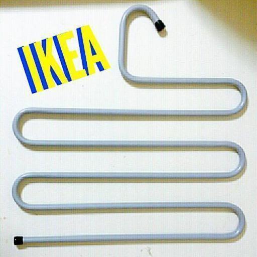美品【IKEA/イケア】BRALLIS/ズボンハンガー/洋服ハンガー (ラベンダー♡) 茅ヶ崎の収納家具《タンス、衣類収納》の中古あげます・譲ります|ジモティーで不用品の処分