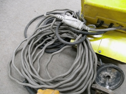 札幌 ベビーホイスト BH-430 トーヨーコーケン 定格荷重130Kg ワイヤー30m