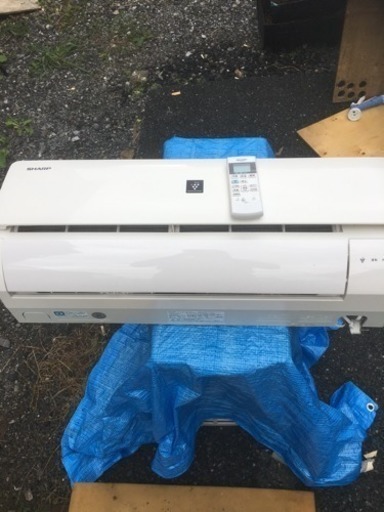 NO.109-1  SHARP エアコン中古 2.2kw 取り付け込み