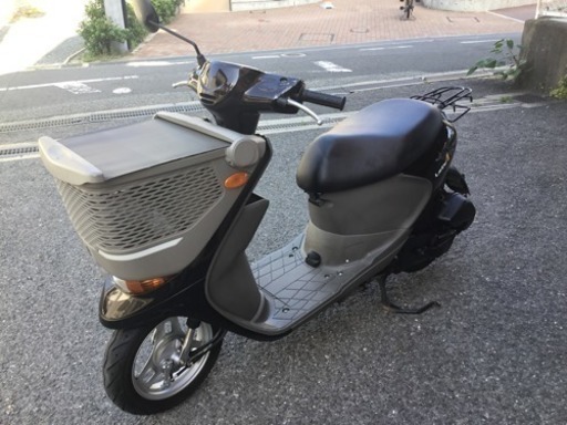 スズキ レッツ4 バスケット 50cc 黒 ブラック