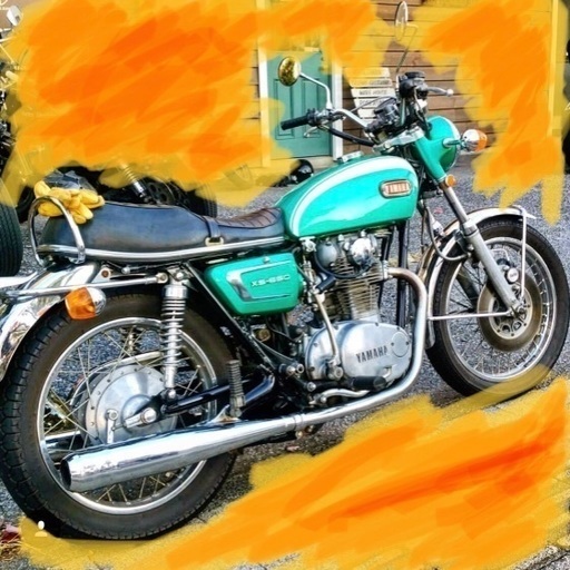 xs650e 1972 xs1カラー