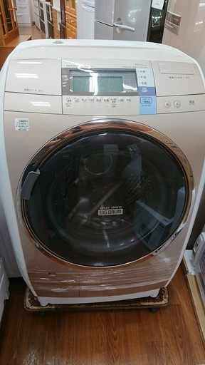 HITACHI(日立)　ドラム式洗濯機　安心の保証付！