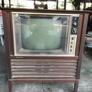 値下げ‼️ナショナル 真空管テレビ レトロ 骨董品