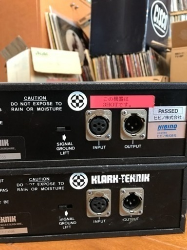 KLARK TEKNIK DN-300 GEQ　2台セット　B KLARK TEKNIK DN-300 GEQ 2台セット B KLARK TEKNIK DN-300 GEQ 2台