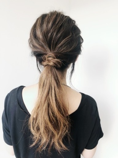 自分磨き ヘアアレンジ教室 今風なラフなヘアアレンジ Shima Hair 原宿のヘアメイクの生徒募集 教室 スクールの広告掲示板 ジモティー