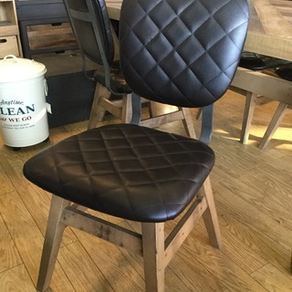 【新品・展示品】アウトレット　テーブル＆椅子４脚セット　店舗　オフィスにも　インダストリアル　ブルックリン