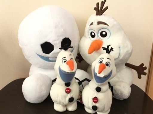 スノーギース ぬいぐるみ アナと雪の女王 ビッグサイズ 大 オラフ ディズニー Mah 太田のおもちゃ ぬいぐるみ の中古あげます 譲ります ジモティーで不用品の処分