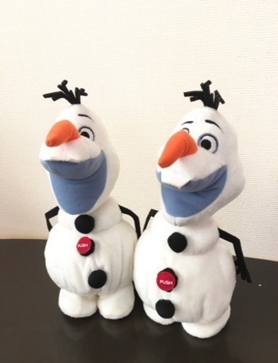 歩くオラフ人形 ディズニー ぬいぐるみ Mah 太田のおもちゃ 人形 の中古あげます 譲ります ジモティーで不用品の処分