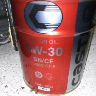 トヨタ キャッスルオイル SN/CF 5W-30 20L