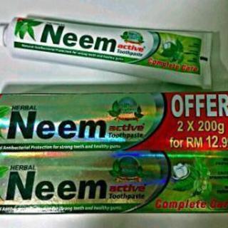 【限定価格】Neem ニーム歯磨き粉 200g2本セット