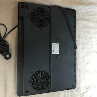 IHコンロ 二口、台付き、美品