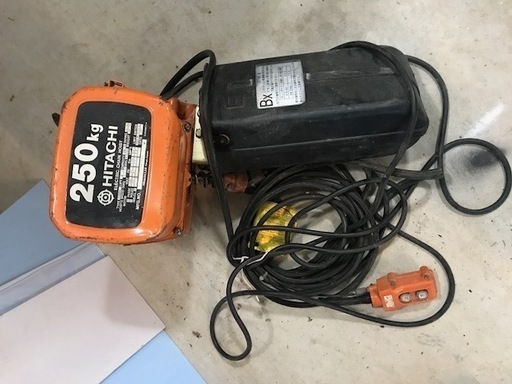 電動チェーン式　ウインチ