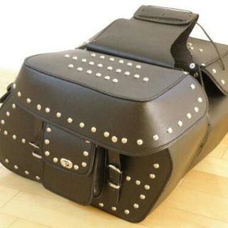 ■新品未使用牛厚革サドルバッグ■