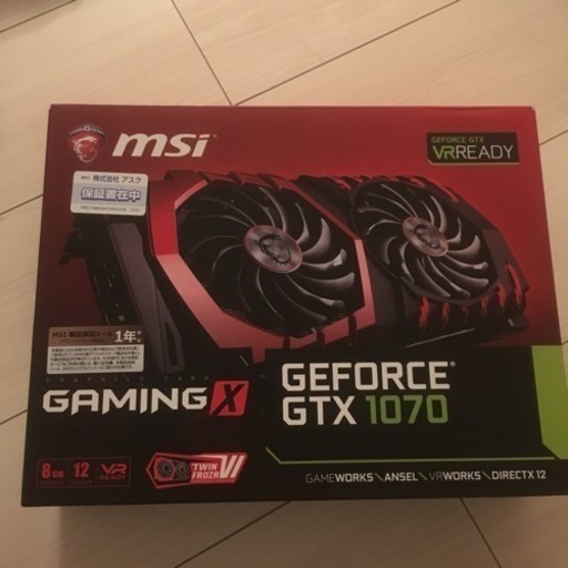 GTX1070 8gb 美品✨