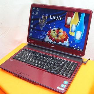 中古 ノートパソコン Windows10+office 大容量HDD750GB NEC LS550/B 