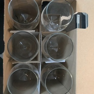 IKEAワイングラス6個入り 未使用