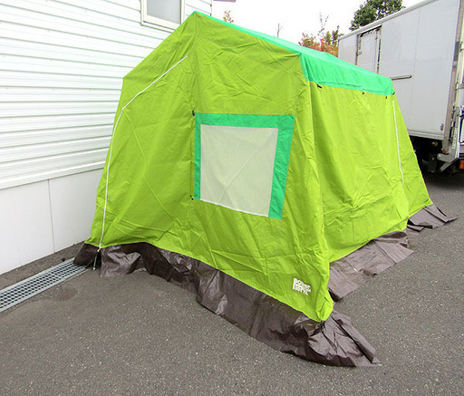 メーカー不詳 ファミリーキャンプテント 2010 Power Tent 6人用 グリーン キャンプ アウトドア