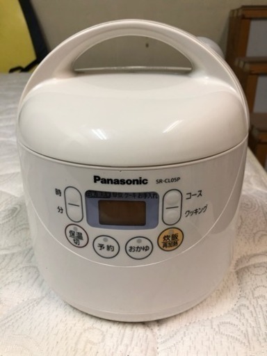 Panasonicの電子ジャー炊飯器