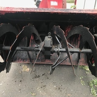 引き取り限定【格安売切り】ヤナセ　8馬力　除雪機　IZ-88　セル付き エンジン始動オッケー