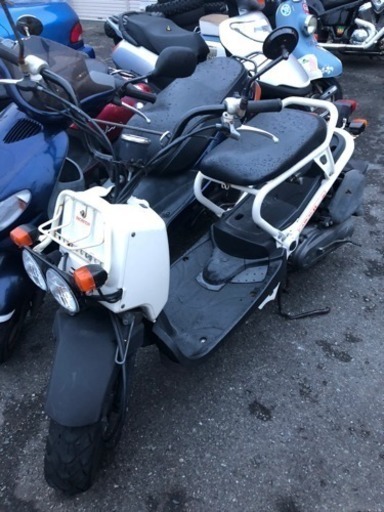 HONDA ズーマー 白色 3.3万キロ エンジンガラガラ  福岡市南区