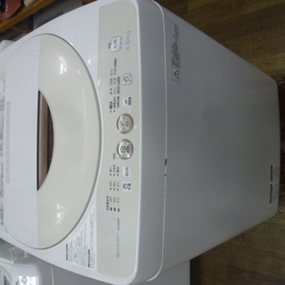 洗濯機 4.5kg 2015年製 ES-GE45P SHARP ☆ 札幌市 北区 屯田