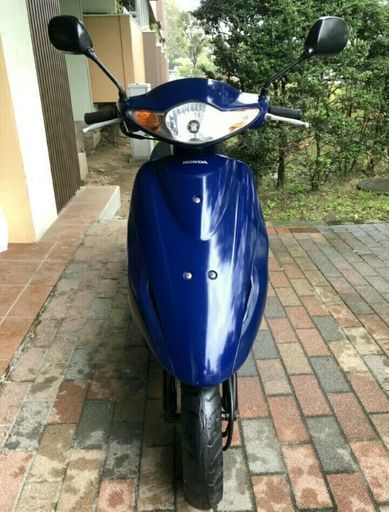 青色、ホンダ、ディオ、AF56。