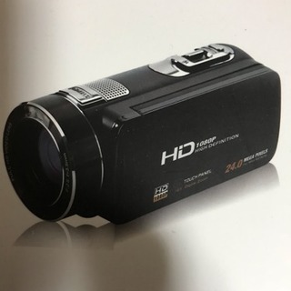 【お話中】HD１０８０Pビデオカメラ黒