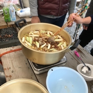 郡山で遊び隊！！秋の大芋煮会！！