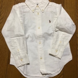 2歳用 ラルフローレン男の子白シャツ