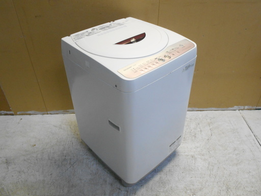 シャープ　全自動洗濯機　ES-GE60L-P『良品中古、小傷あり』【リサイクルショップサルフ】