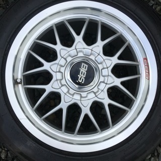 16インチ BBS RG 8j+39 4本 205/55/16溝アリ 114.3