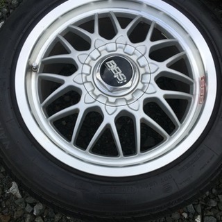 16インチ BBS RG 8j+39 4本 205/55/16溝アリ 114.3
