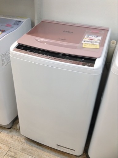 売れ筋介護用品も！ 日立 8Ｋ洗濯機 BW-8WV 2015年製 洗濯機