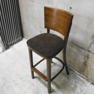木製カウンター椅子『良品中古』【リサイクルショップサルフ】